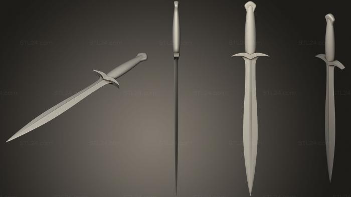 Weapon (Swords 01 1, WPN_0189) 3D models for cnc